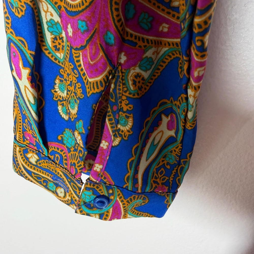 Merona Paisley 3/4 sleeve Dress - size XS - Picture 5 of 6